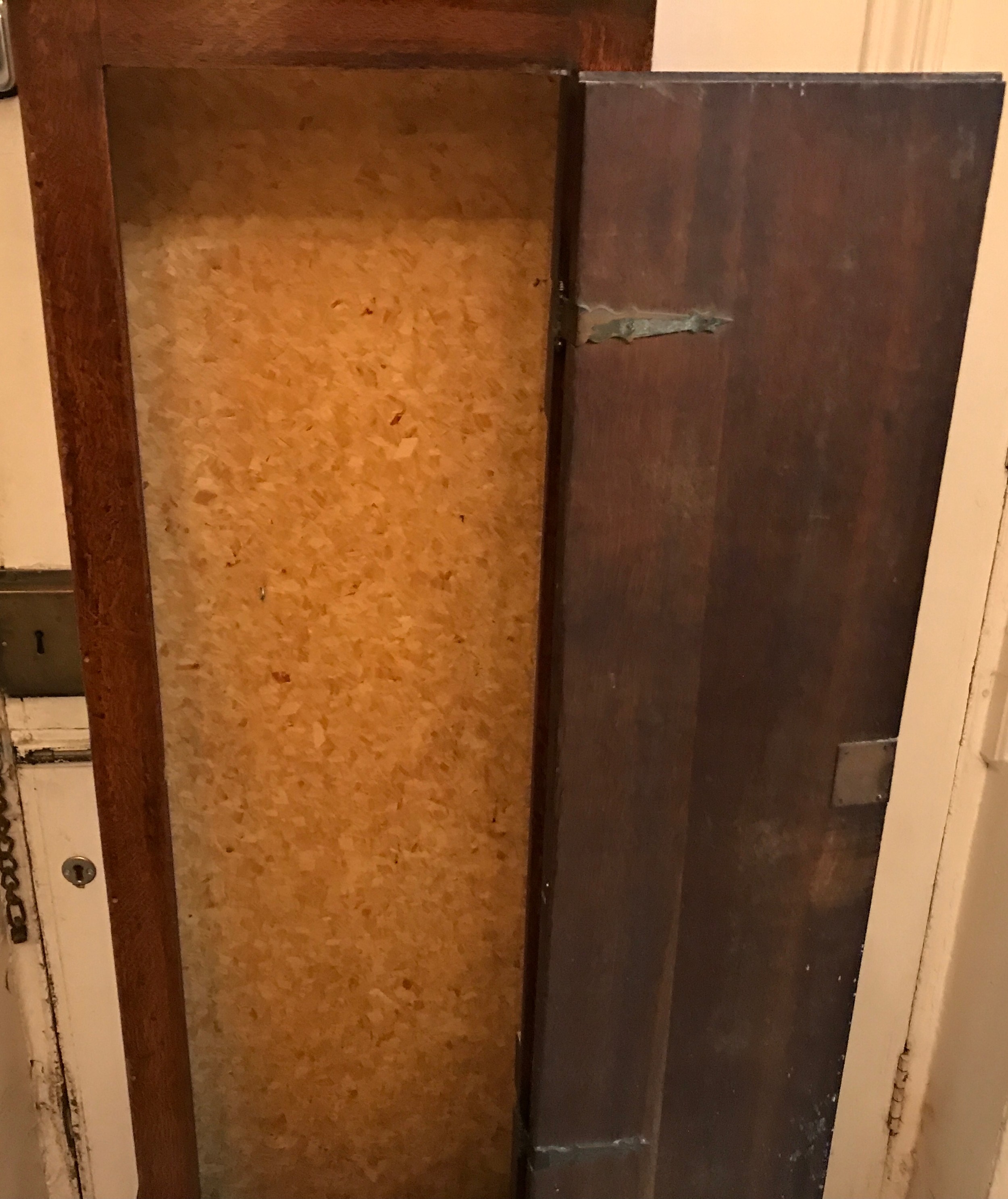 An 8 day oak longcase clock by John Hall of Beverley with brass face. 220 h x 43 w x 28cm d. - Image 9 of 12