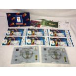 A collection of 6 unused 2002 FIFA world cup tickets for England games to include 2x Nigeria V