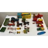 Diecast toys to include Corgi, 153 Proteus Campbell Bluebird, Boxed 1100 Carrimore Low-Loader,