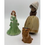 Ceramics to include Beswick dog, Coalport, My Sister My Friend and a Lladro figure of a young