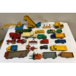 A collection Dinky diecast toys to include 964 Elevator Loader, 973 Goods Yard Crane, Coventry
