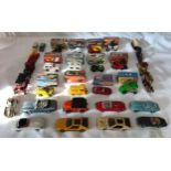 Diecast model toy vehicles to include Matchbox, Corgi, Politoys etc. Corgi E type Jaguar x 2,