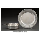A Tiffany & Co. Silver Porringer and Underplate, New York, circa 1915 Marks to porringer: TIFFANY &