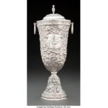 An American Silver Golf Trophy, 1926 Marks: STERLING 9-1/2 x 4 x 3-1/2 inches (24.1 x 10.2 x 8.9 cm)