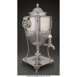 A Richard Cook Silver Hot Water Urn, London, 1804 Marks: RC, (lion passant), (crowned leopard), I, (