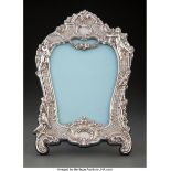 A Jack Rabinovich Garland Pattern Silver Picture Frame, Chatsworth, California, mid-late 20th centur