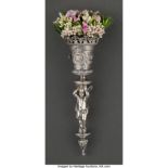 Queen Louise of Denmark Silver-Plated Posy Holder, c. 1869 6-1/2 x 1-3/4 inches (16.5 x 4.4 cm) 122