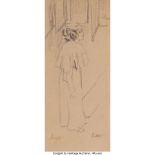 Walter Richard Sickert (British, 1860-1942) Mogul (Drury Lane); Old Bedford (two sheets) Pencil on p