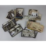 A collection of cardboard slides for a stereoscopic viewer, topographical views to include Syria,