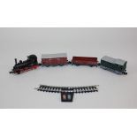 A Minitrix Electric N gauge model railway set 'Branche line passenger train with controller and