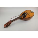 An eight string mandolin
