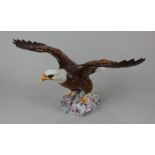 A Beswick model of a Bald Eagle number 1018 18cm high