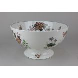 A large Wedgwood and Barlaston of Etruria 'Eastern Flowers' pattern fruit or punch bowl 31cm