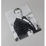Sean Connery, an autographed black and white photo 'To Lol. All the Best Sean Connery. PS As from