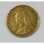 An 1892 half sovereign