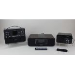 Three Roberts radios including a Blutune 100, Strem 931 and a Bluetune 40, sold as seen