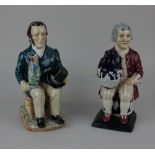 Two Kevin Francis limited edition character jugs of Josiah Wedgwood no 162 of 350 23cm high, and Sir