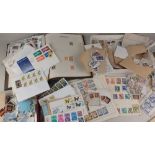 A collection of British, Malawi, Greek, Russian and other international stamps, most loose, to