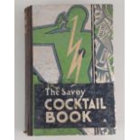 Craddock, Harry, The Savoy Cocktail Book, 1st edition, Constable & Co., 1930, colour illustrations