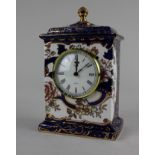 A Mason's 'The Royal Mandalay Clock' 21.5cm high