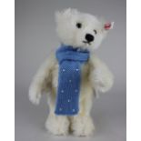 LOT WITHDRAWN A Steiff Collector's teddy bear 'Kasper, the Winter Swarovski Bear', 25cm high
