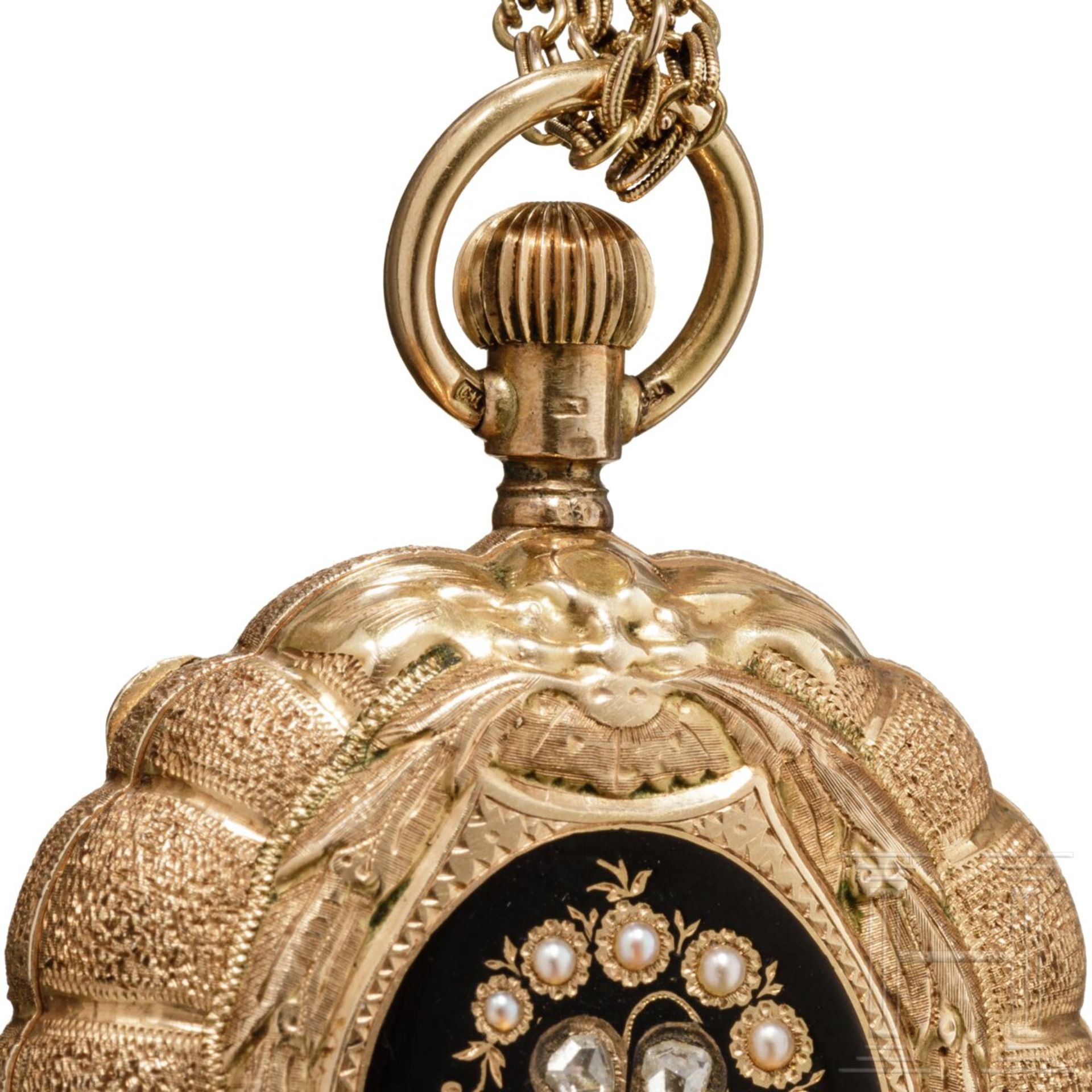 Albert-Geneve-Gold-Taschenuhr, um 1890 - Bild 6 aus 8