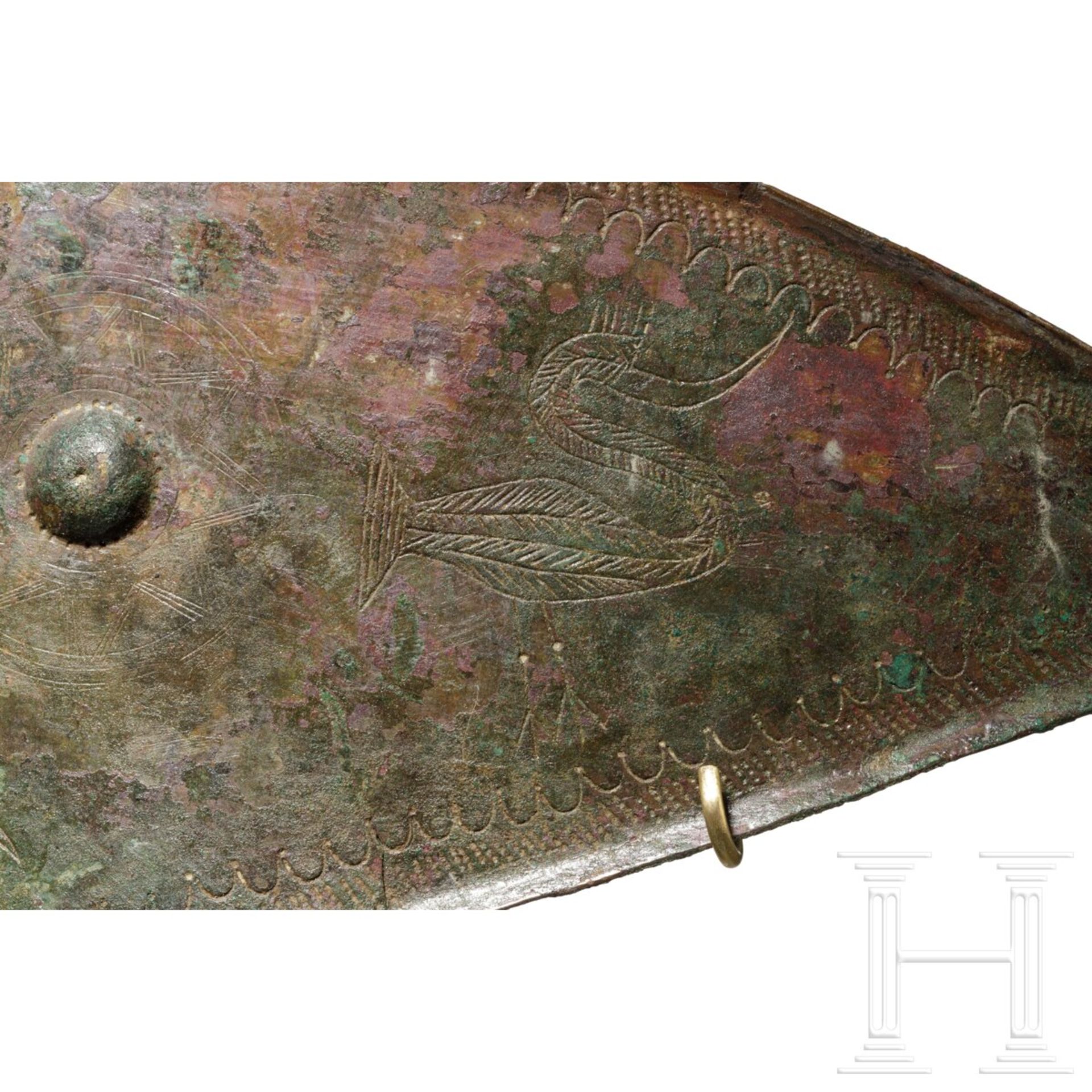 Villanova-Bronze-Gürtel mit Wasservögeln, 800 - 750 v. Chr. - Bild 5 aus 7