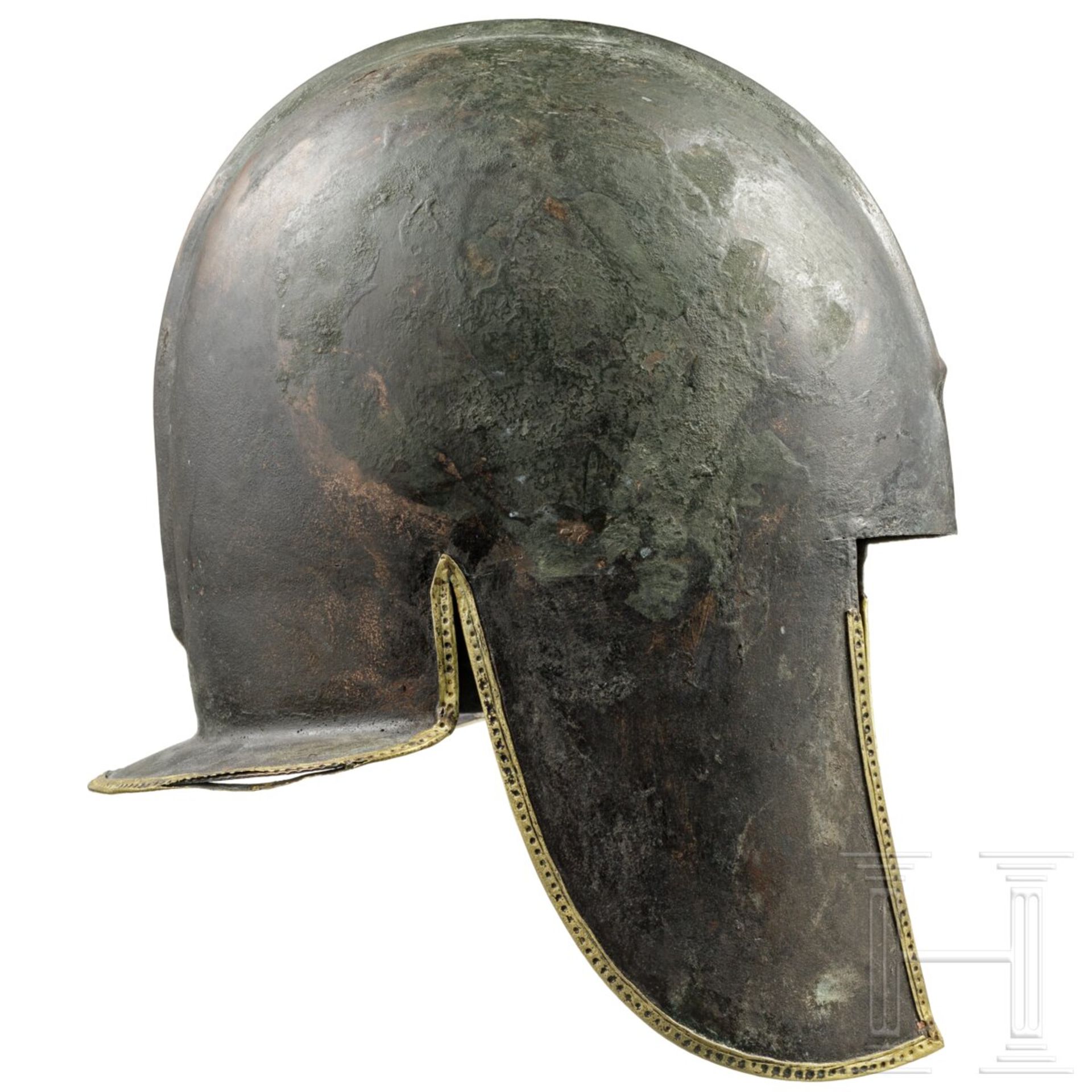 Illyrischer Helm, Typ III A, Griechenland, 6. - 5. Jhdt. v. Chr.  - Bild 5 aus 9
