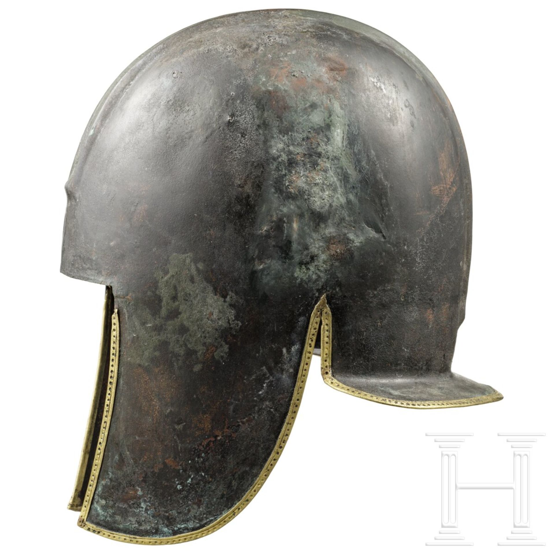 Illyrischer Helm, Typ III A, Griechenland, 6. - 5. Jhdt. v. Chr.  - Bild 4 aus 9