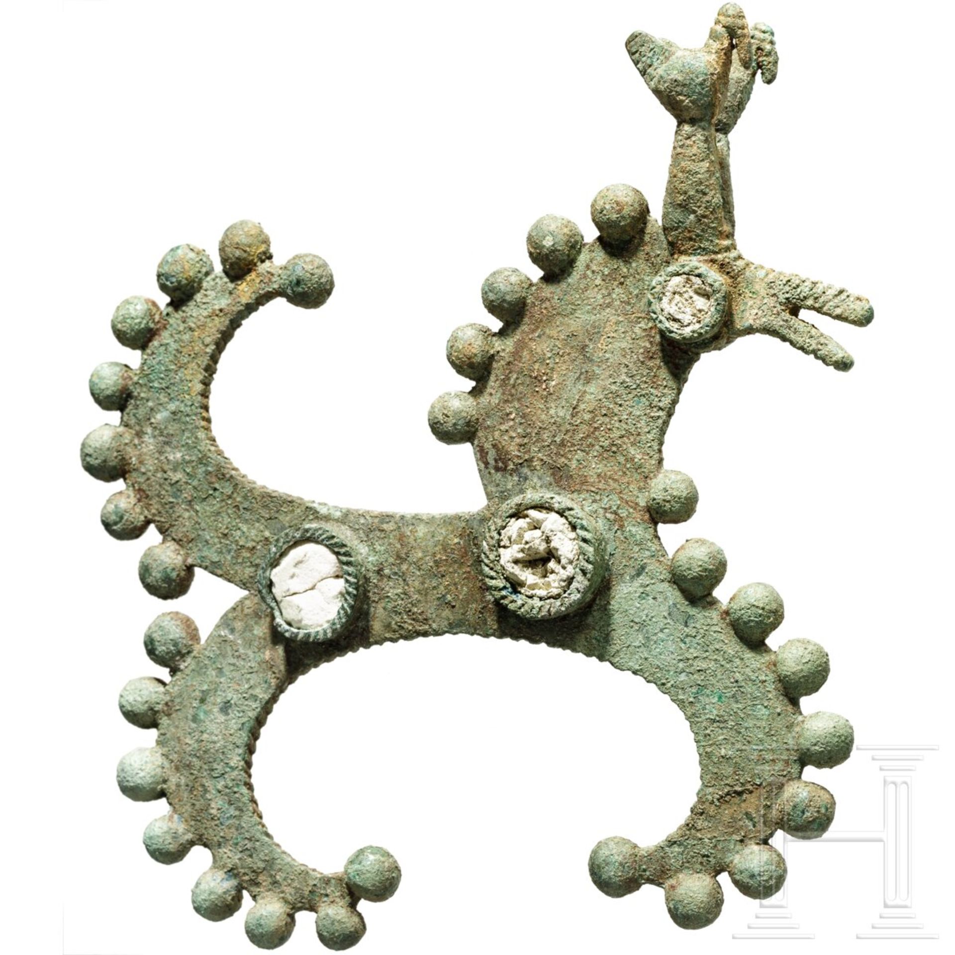 Bronzene Pferdefigur, Iran, 2. Jtsd. v. Chr.  - Bild 2 aus 6