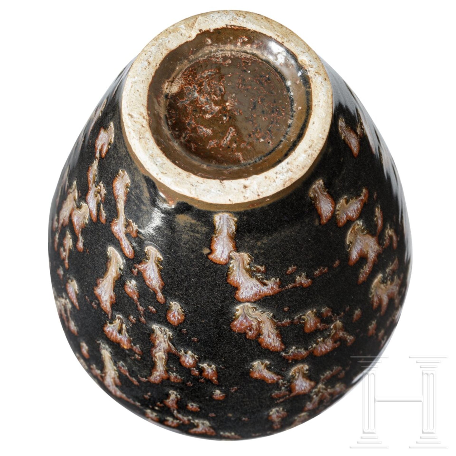 Sehr seltene Jizhou-Meiping-Vase mit Schildpattglasur, wahrscheinlich südliche Sung-Dynastie bis Yua - Bild 7 aus 15