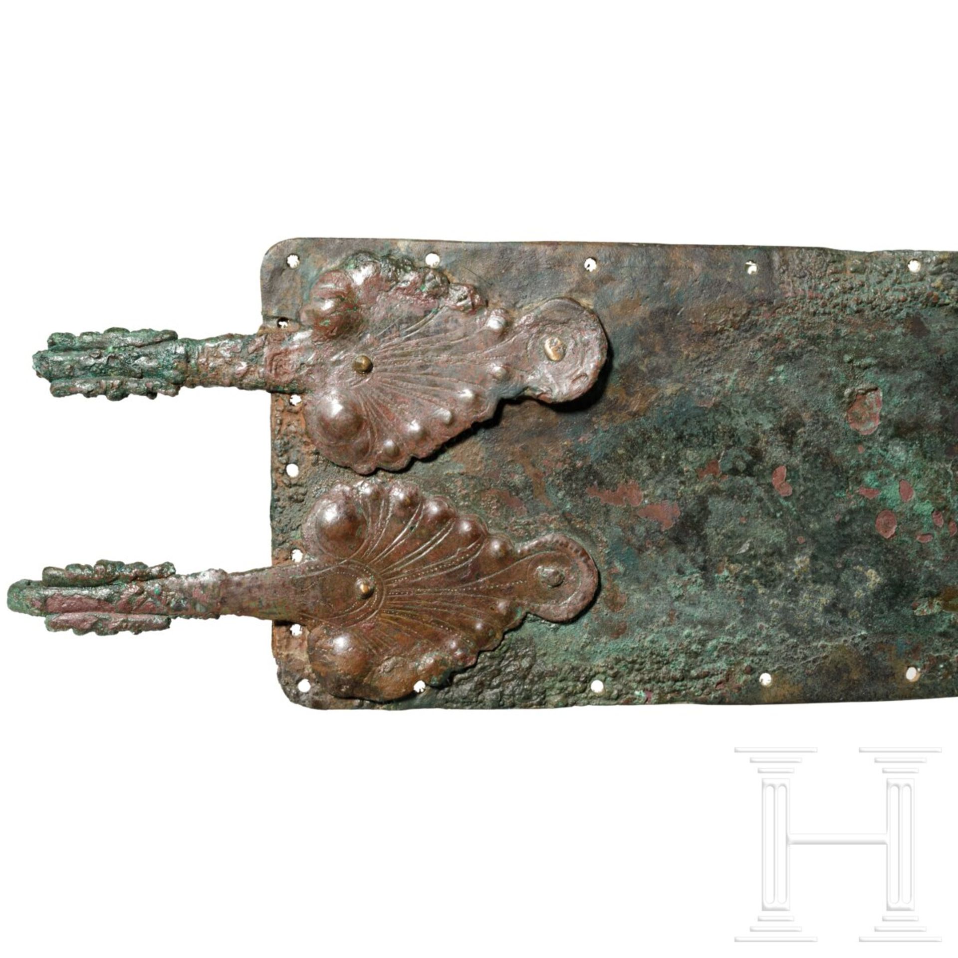 Bronzegürtel, samnitisch, 4. Jhdt. v. Chr. - Bild 3 aus 4