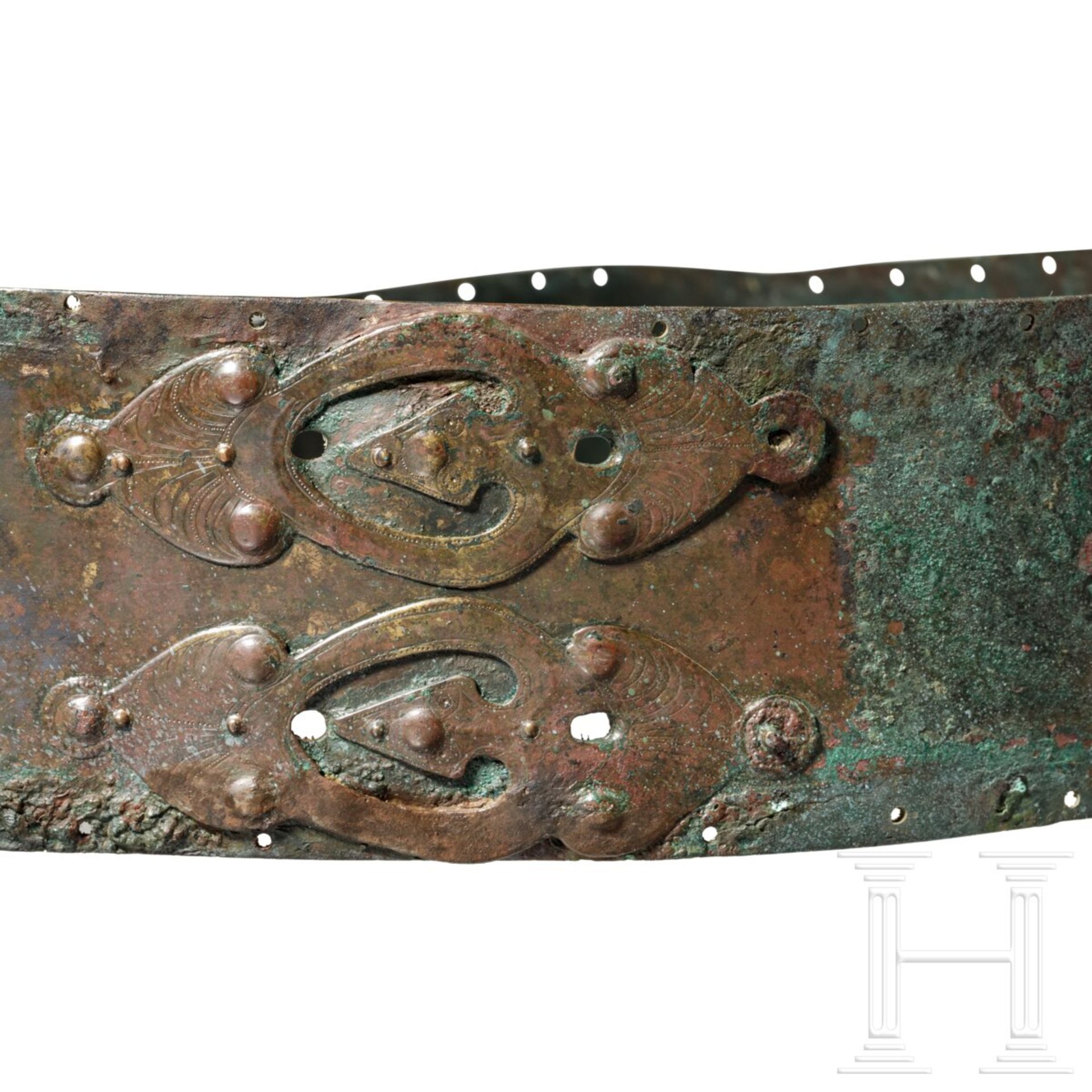 Bronzegürtel, samnitisch, 4. Jhdt. v. Chr. - Bild 4 aus 4