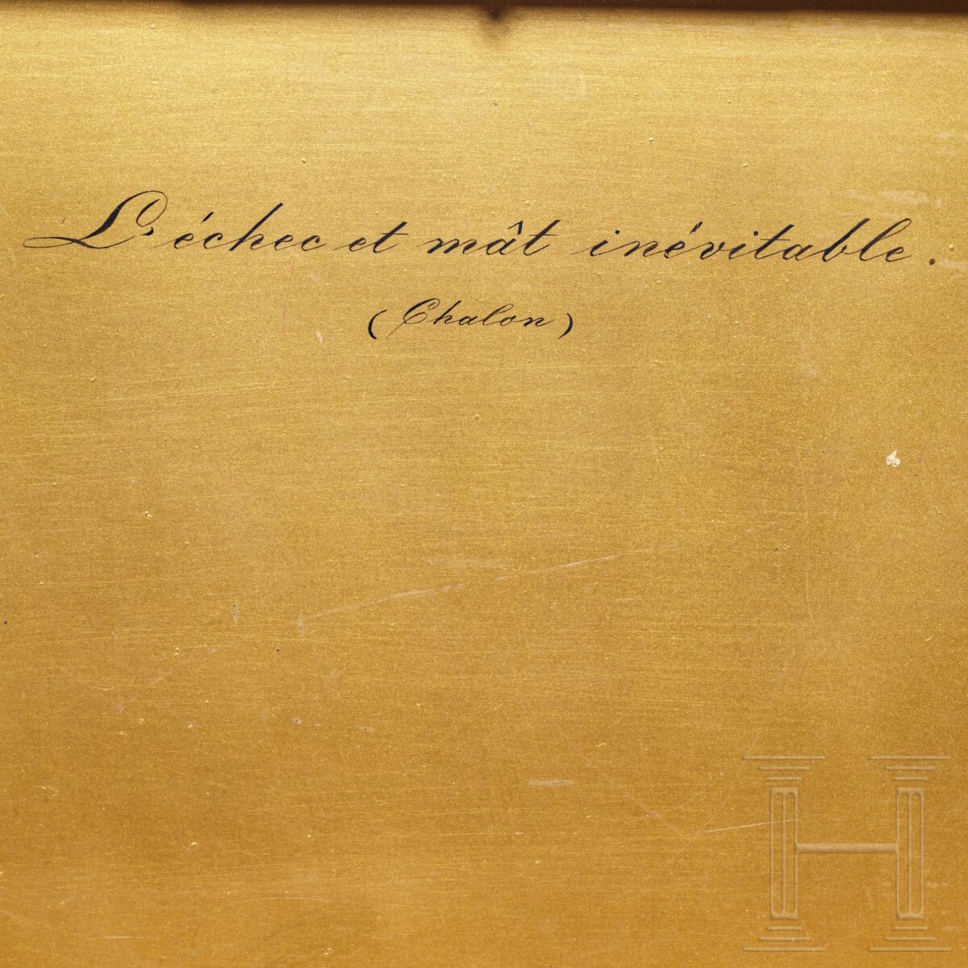 Kassette mit Lackmalerei, Braunschweig, wohl Stobwasser-Manufaktur, um 1830 - Image 4 of 5