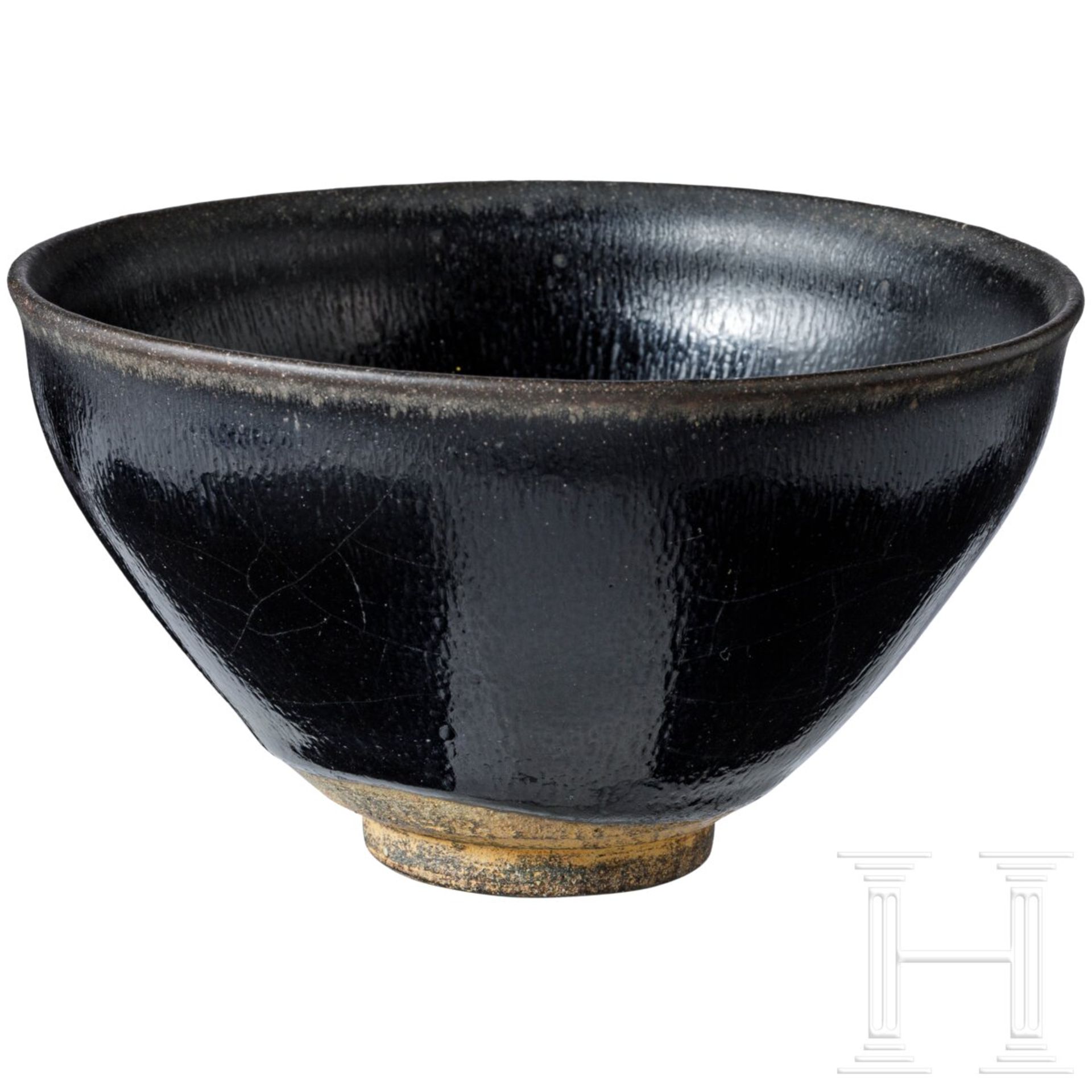 Jianyao-Teeschale mit Hasenfell-Glasur, Song-Dynastie (12. - 13. Jhdt.) - Bild 4 aus 12