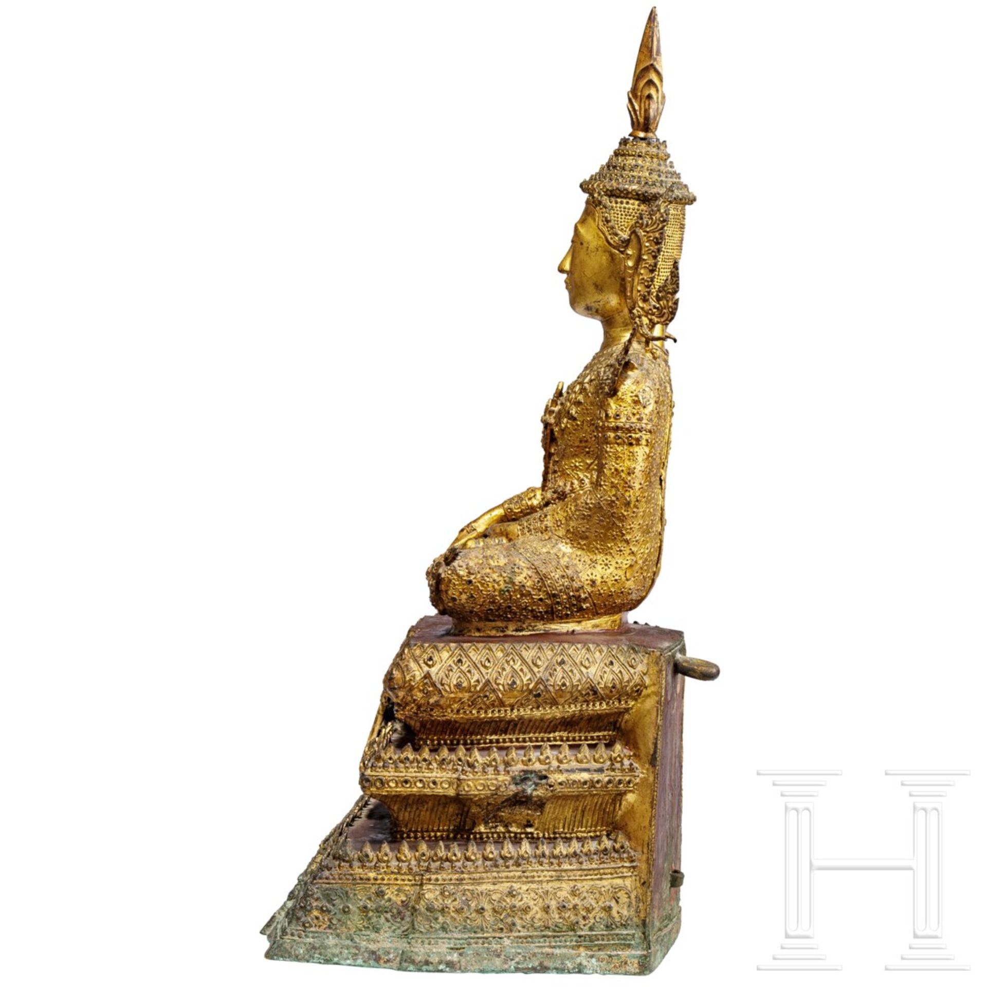 Rattanakosin-Buddha, Thailand, 19. Jhdt.  - Bild 5 aus 8