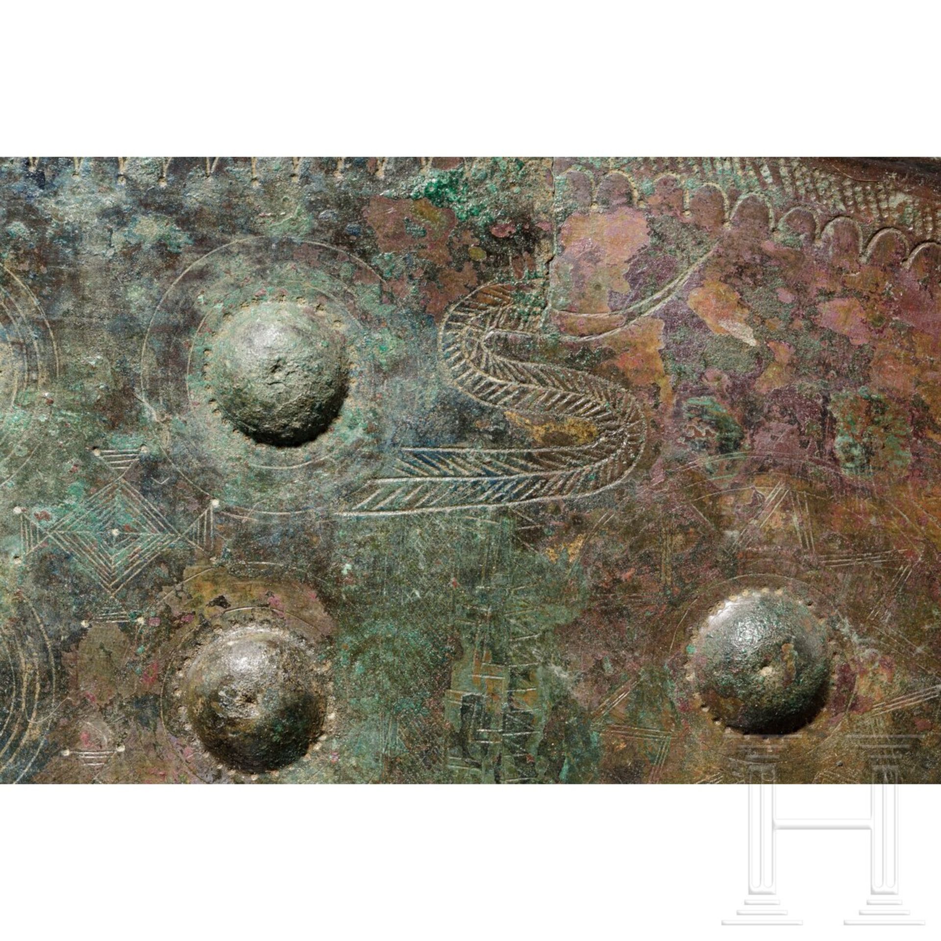 Villanova-Bronze-Gürtel mit Wasservögeln, 800 - 750 v. Chr. - Bild 6 aus 7