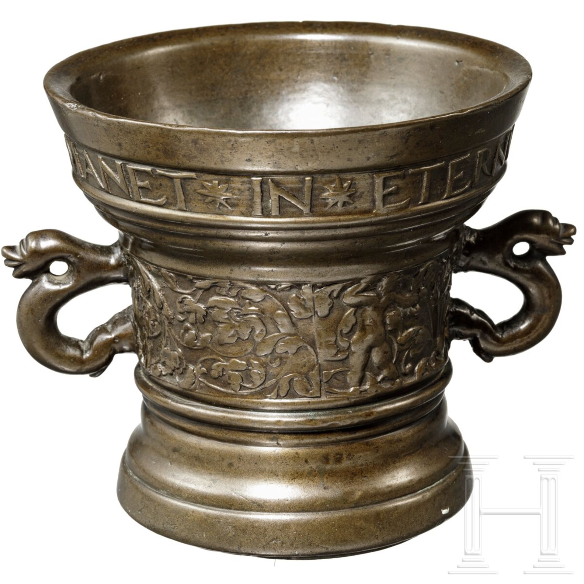 Bronze-Mörser, Mechlen, Willem Wegewart der Ältere, 1597 - Image 2 of 5