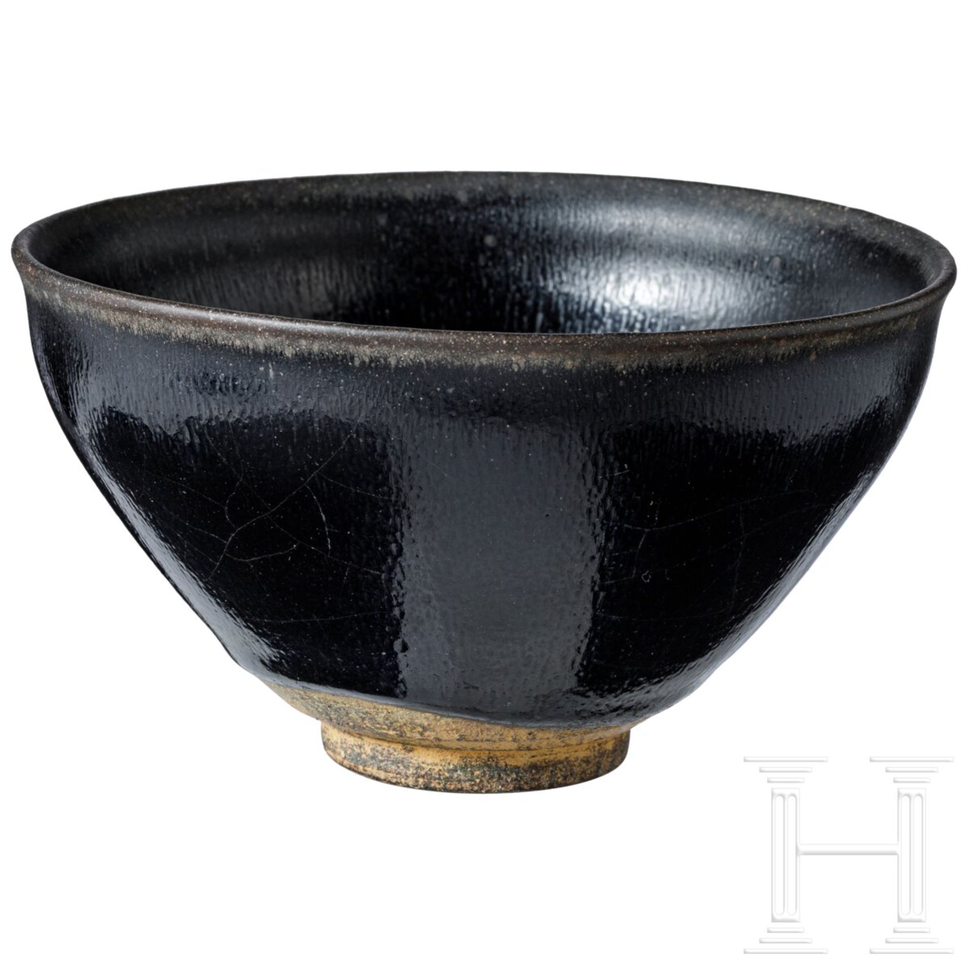 Jianyao-Teeschale mit Hasenfell-Glasur, Song-Dynastie (12. - 13. Jhdt.) - Bild 3 aus 12