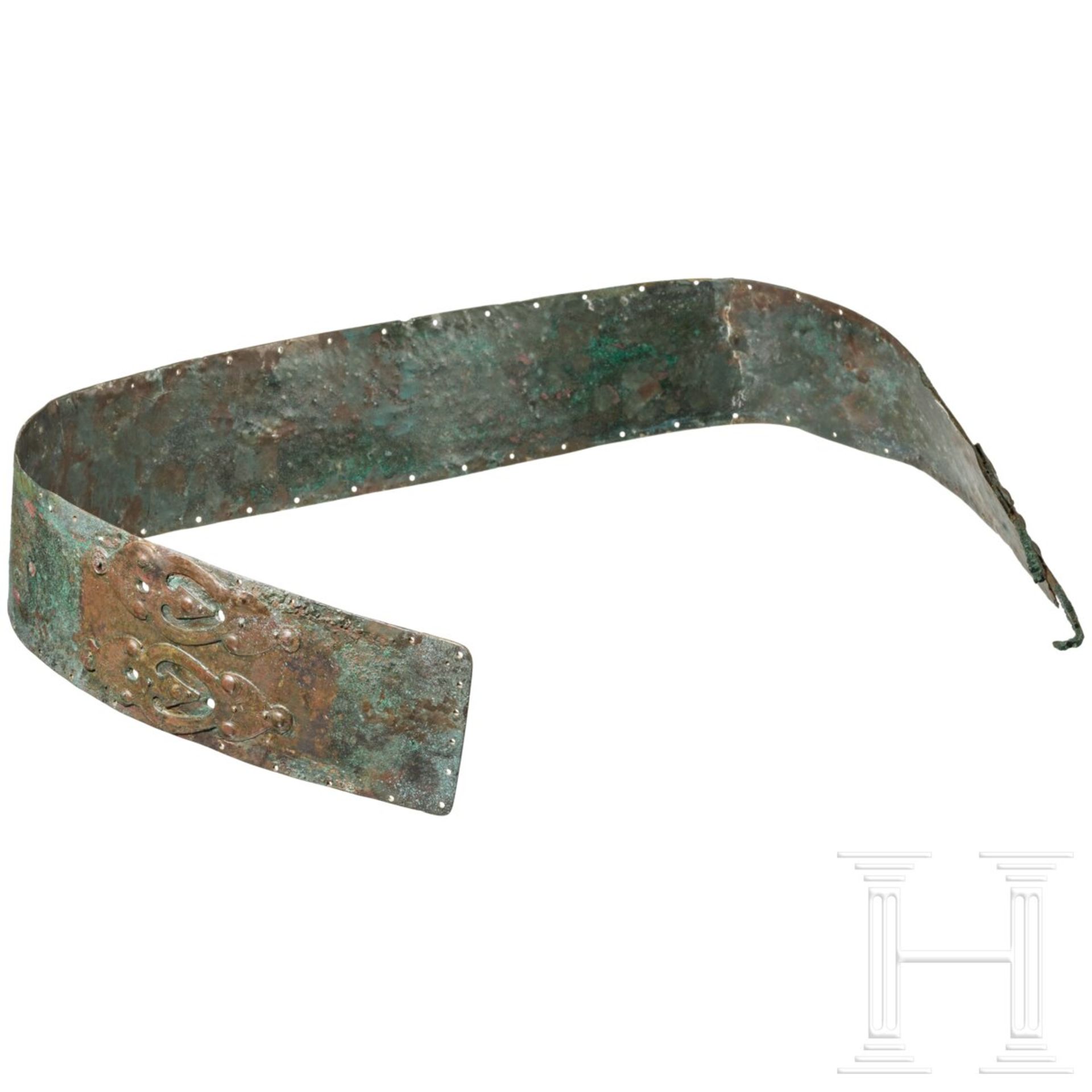 Bronzegürtel, samnitisch, 4. Jhdt. v. Chr. - Bild 2 aus 4