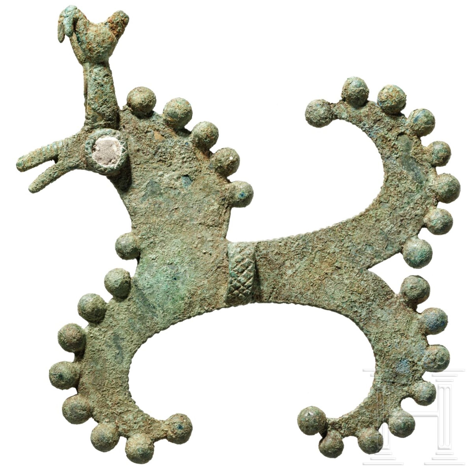 Bronzene Pferdefigur, Iran, 2. Jtsd. v. Chr.  - Bild 4 aus 6