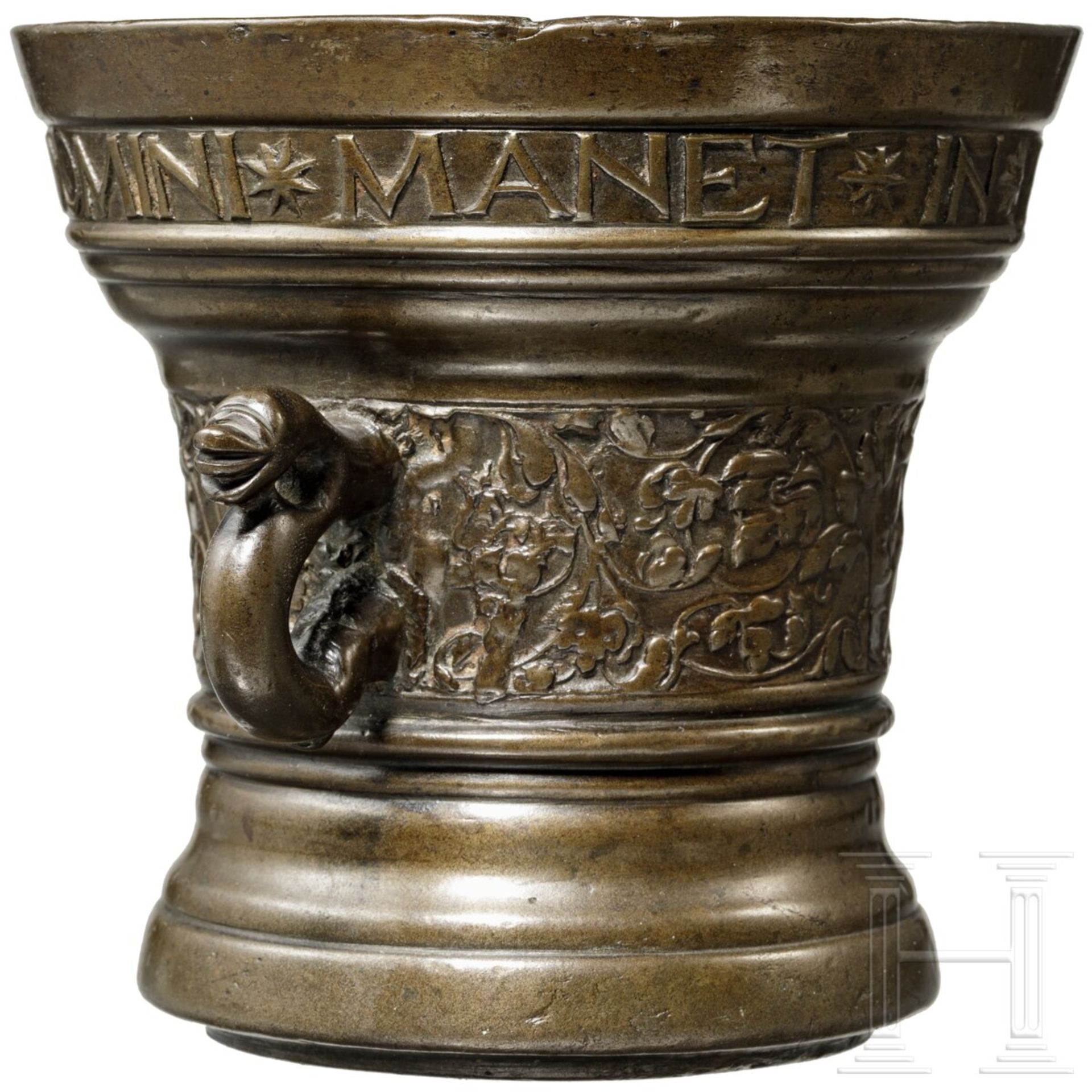 Bronze-Mörser, Mechlen, Willem Wegewart der Ältere, 1597 - Image 3 of 5