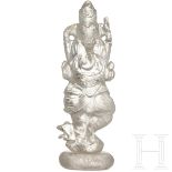 Ganesha-Figurine aus Bergkristall, Indian/Nepal, um 1900