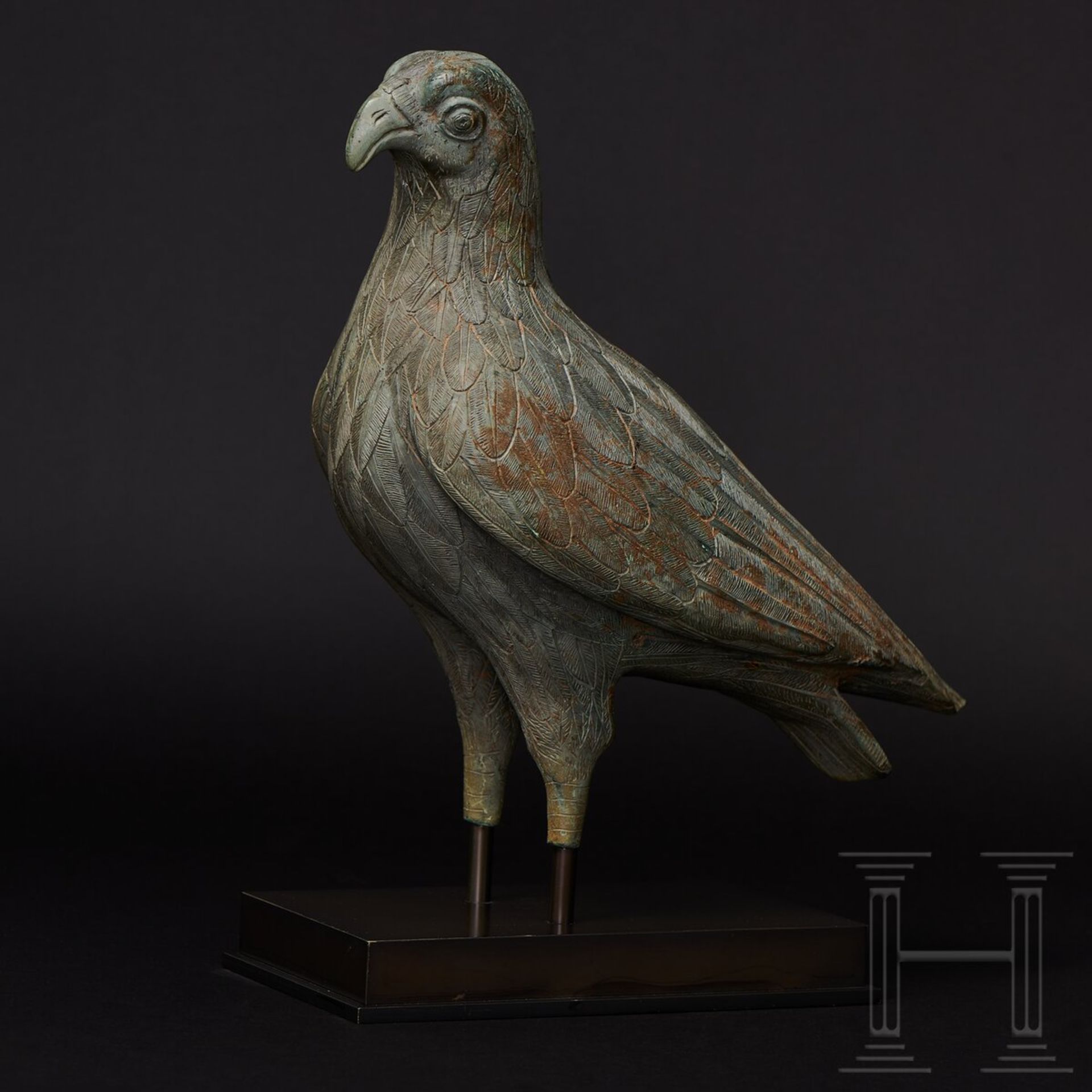 Bronzener Adler, griechisch, evtl. frühklassisch (frühes 5. Jhdt v. Chr.) oder späthellenistisch... - Bild 18 aus 18