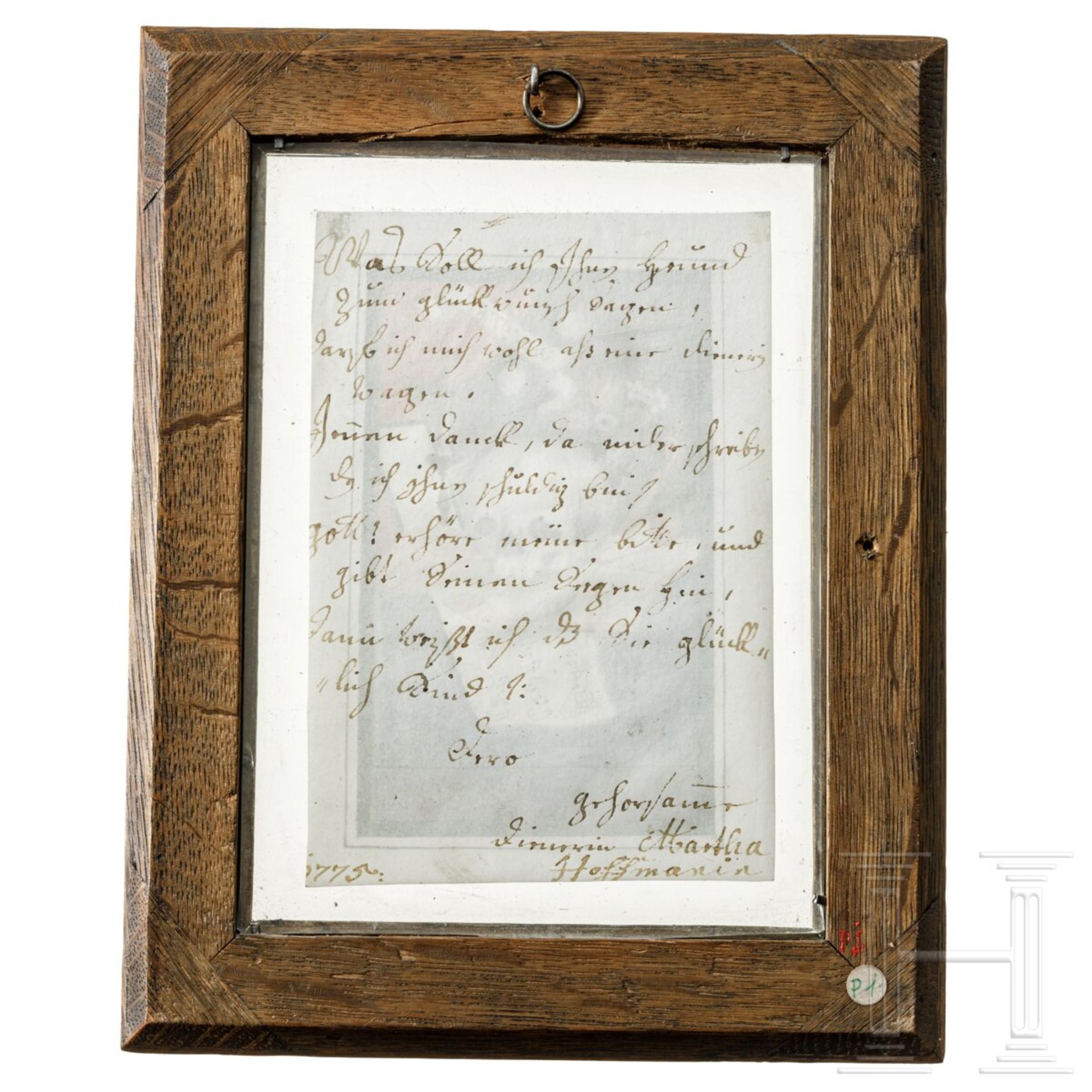 Memento-Mori-Stillleben, deutsch, datiert 1775 - Image 2 of 4
