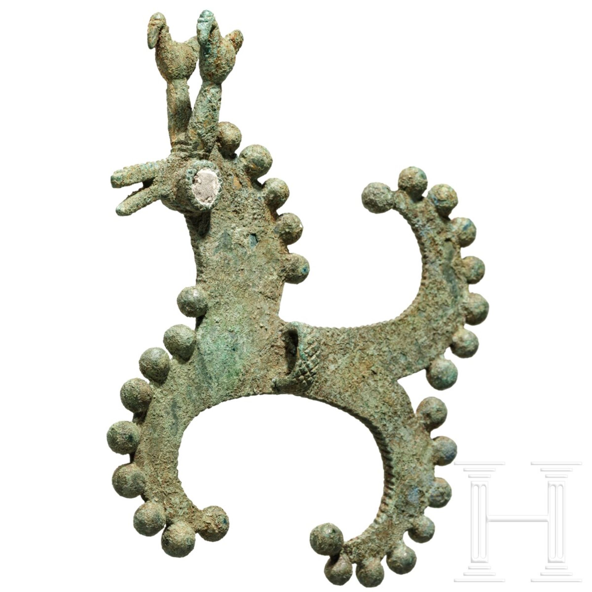 Bronzene Pferdefigur, Iran, 2. Jtsd. v. Chr.  - Bild 3 aus 6