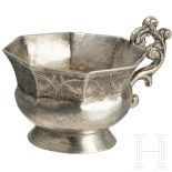 Silber-Tscharka (Trinkgefäß), Russland, Moskau, 1743