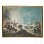 Radetzky mit seinem Stab in der Schlacht von Novara am 23. März 1849, Genremaler nach Albrecht Adam,