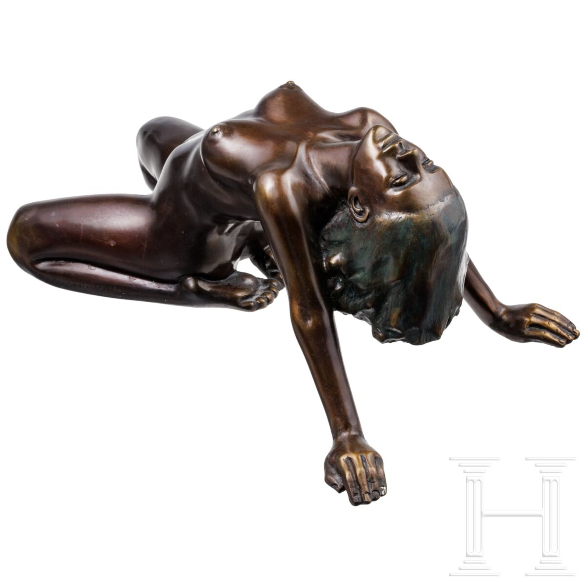 Peter Hohberger (geb. 1939) - "Aglaia", Akt in Bronze - Image 4 of 6