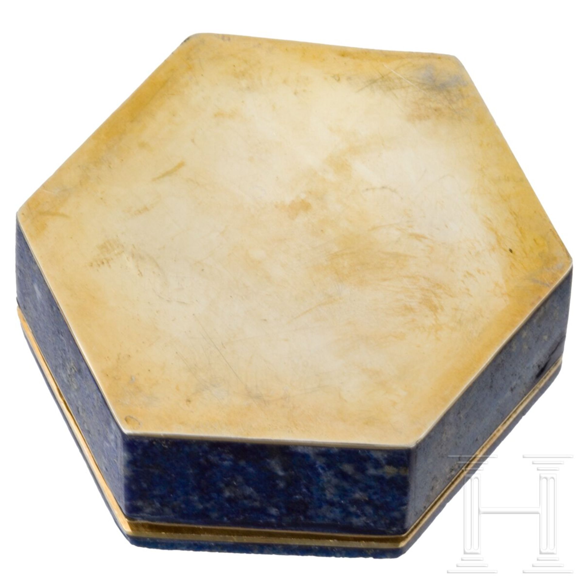 Lapislazuli-Tabatiere - Image 4 of 4